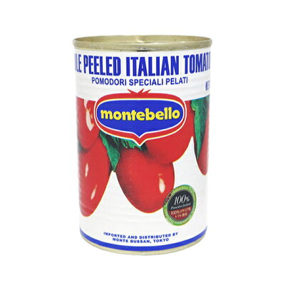 モンテ物産 モンテベッロ　ホールトマト　４００ｇ缶
